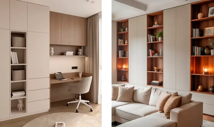 Infografías de un proyecto de decoración